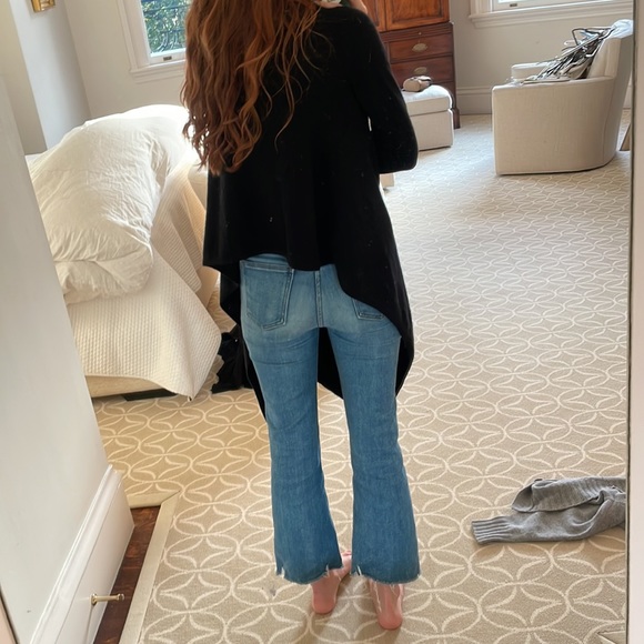 Two Bees Cashmere open front, medium, 100% cashmere, black - Picture 4 of 11